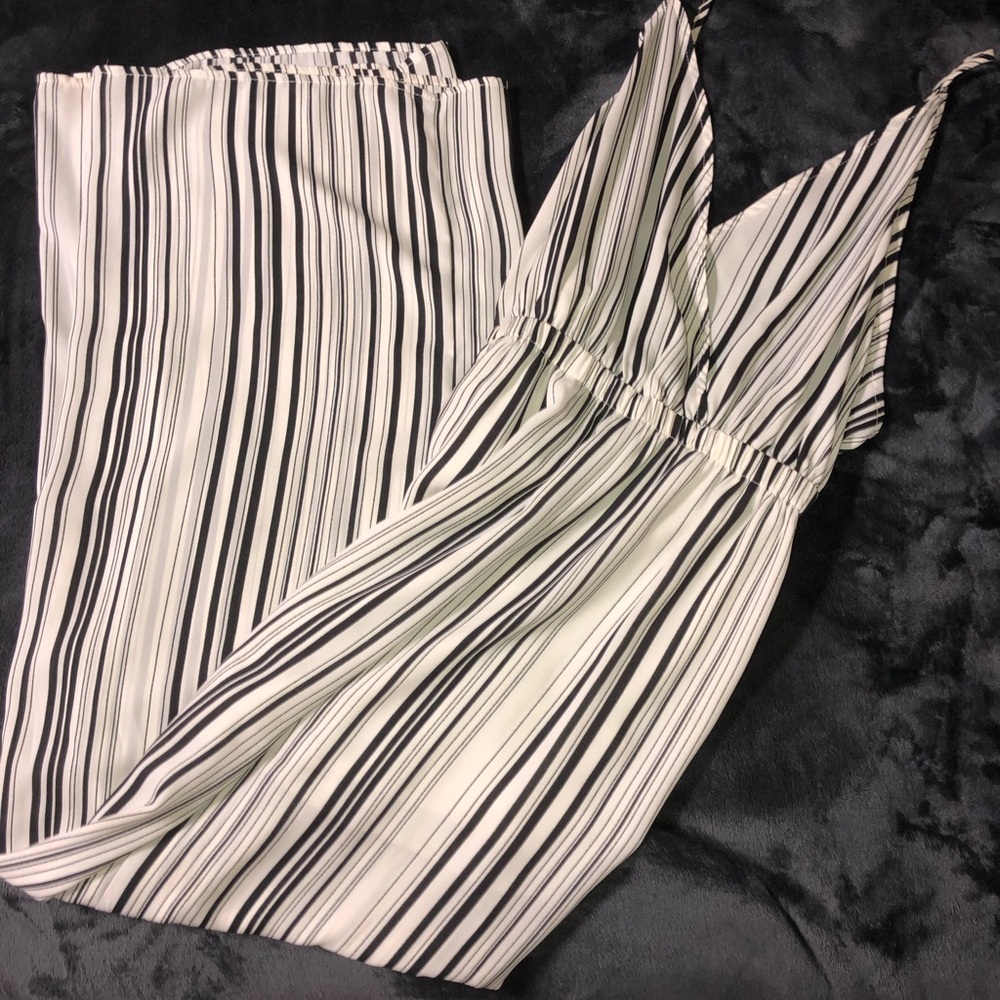 Striped Tank Jumpsuit